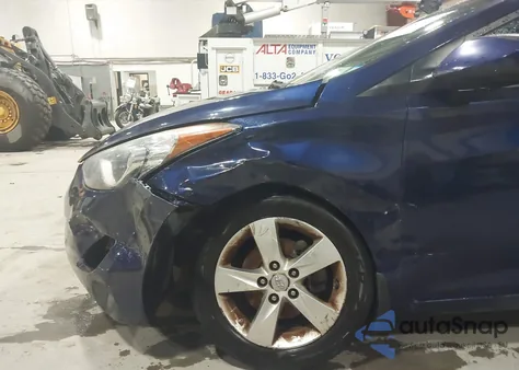 2012 Hyundai Elantra Gls from USA, damaged, VIN 5NPDH4AE1CH148211